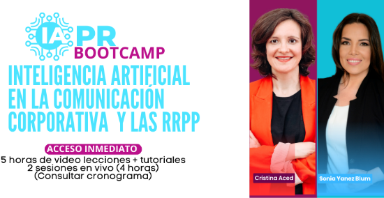 Imagen de Bootcamp Inteligencia Artificial aplicada a la Comunicación Corporativa y las Relaciones Públicas